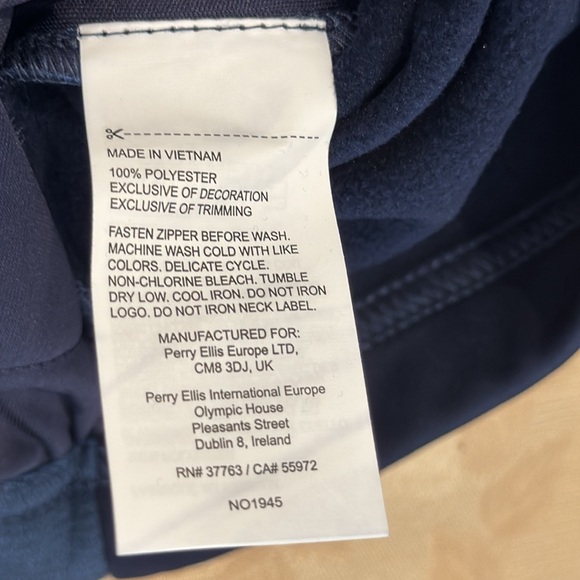 Callaway Golf SMU Tech Fleece Quarter-Zip Pullover. - Picture 10 of 15